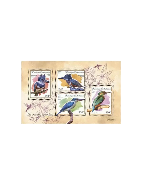 n° 6282/6285 - Timbre CENTRAFRIQUE Poste