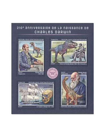 n° 6318/6321 - Timbre CENTRAFRIQUE Poste