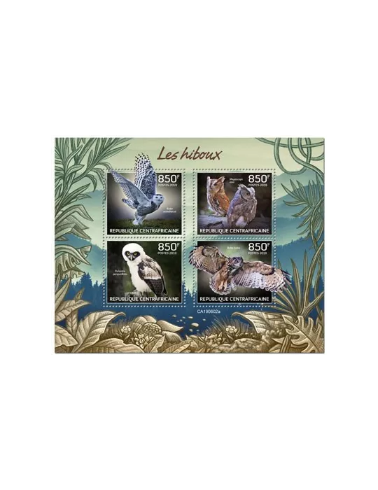 n° 6404/6407 - Timbre CENTRAFRIQUE Poste