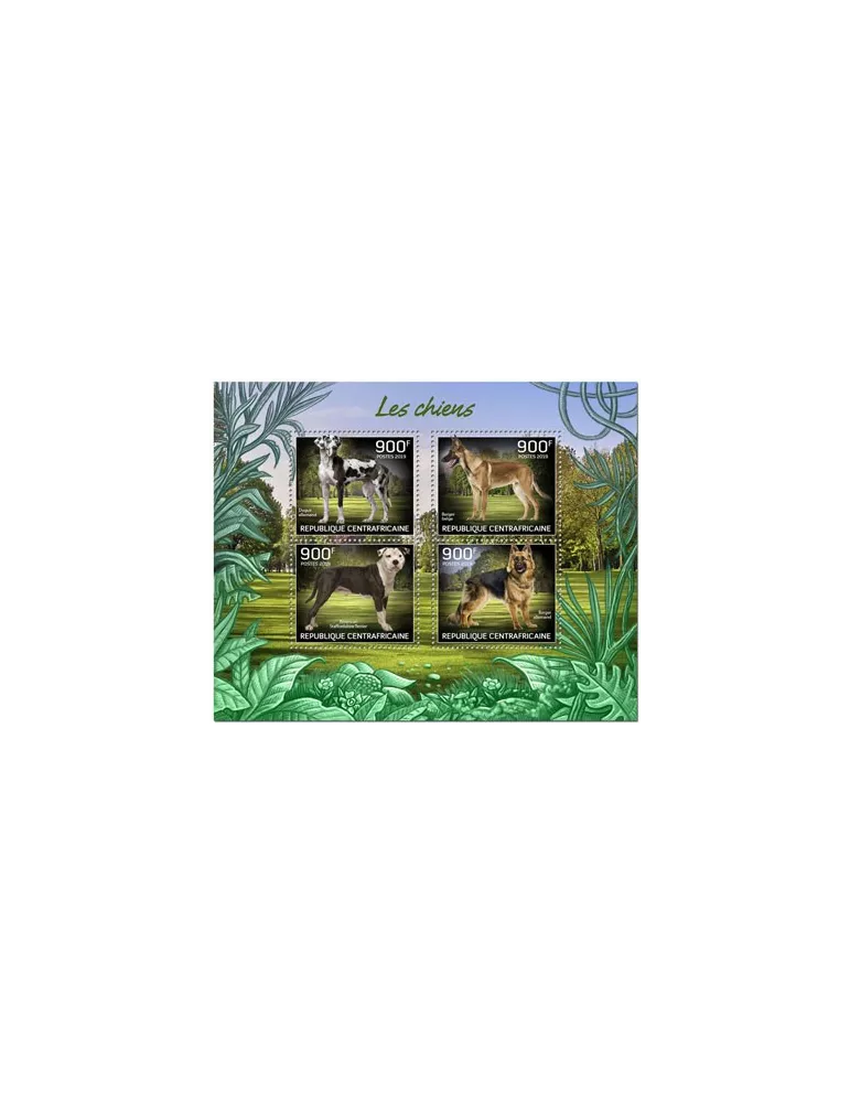 n° 6440/6443 - Timbre CENTRAFRIQUE Poste