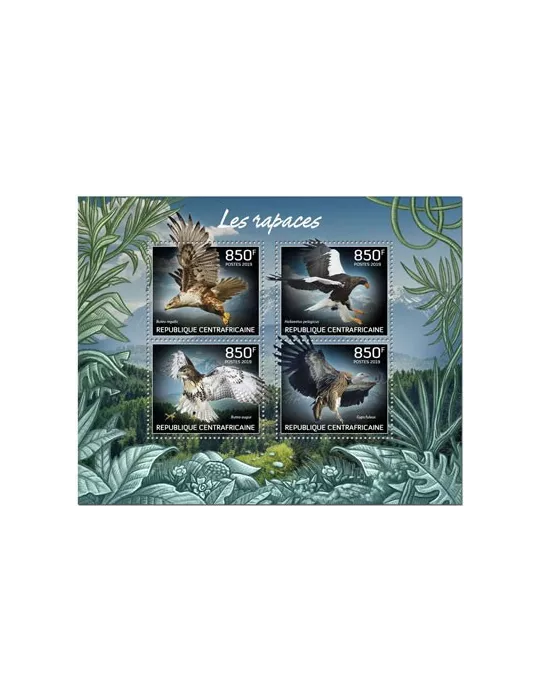 n° 6444/6447 - Timbre CENTRAFRIQUE Poste