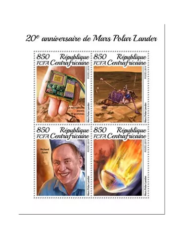 n° 6581/6584 - Timbre CENTRAFRIQUE Poste