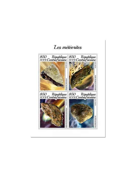 n° 6589/6592 - Timbre CENTRAFRIQUE Poste