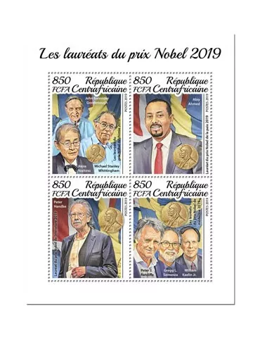 n° 6621/6624 - Timbre CENTRAFRIQUE Poste