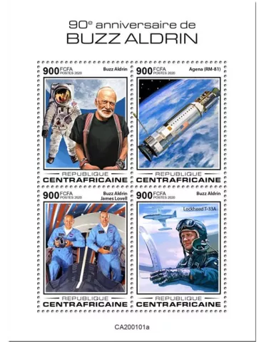 n° 6714/6717 - Timbre CENTRAFRIQUE Poste