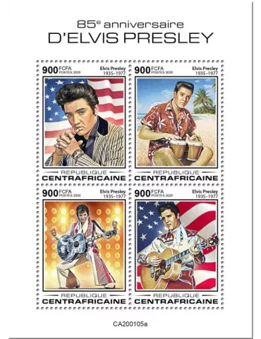 n° 6730/6733 - Timbre CENTRAFRIQUE Poste