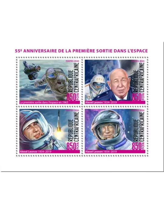 n° 6794/6797 - Timbre CENTRAFRIQUE Poste