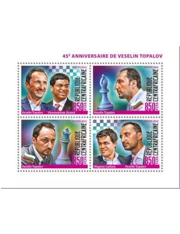n° 6802/6805 - Timbre CENTRAFRIQUE Poste