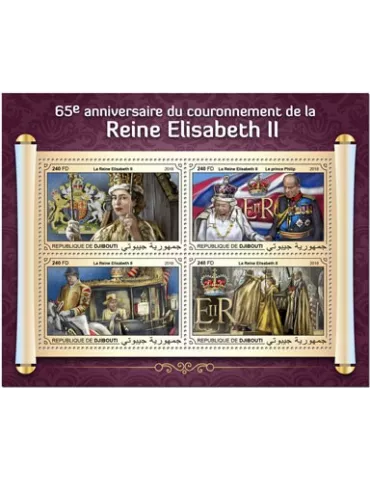 n° 2088/2091 - Timbre DJIBOUTI Poste