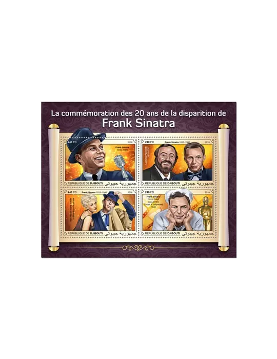 n° 2092/2095 - Timbre DJIBOUTI Poste