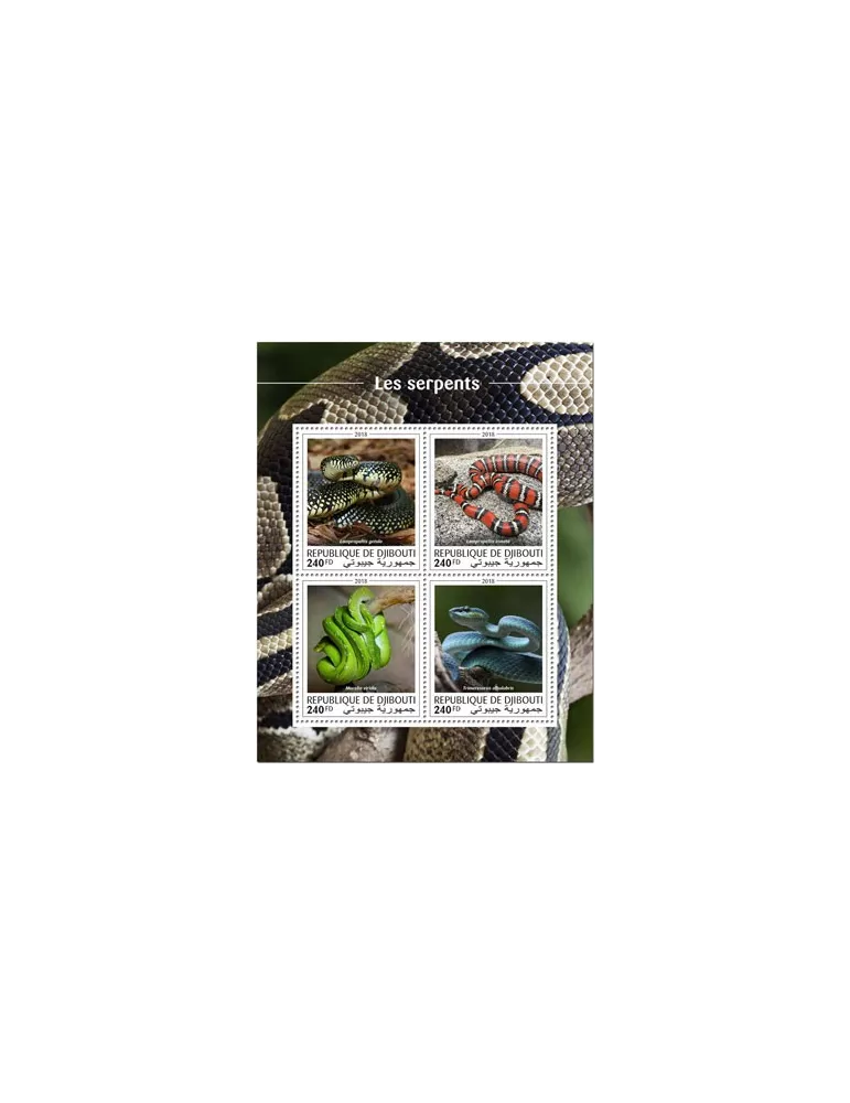 n° 2188/2191 - Timbre DJIBOUTI Poste