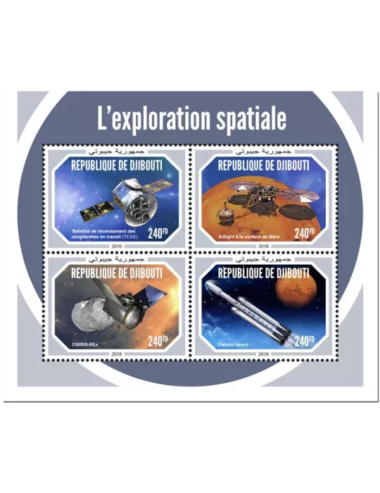 n° 2285/2288 - Timbre DJIBOUTI Poste