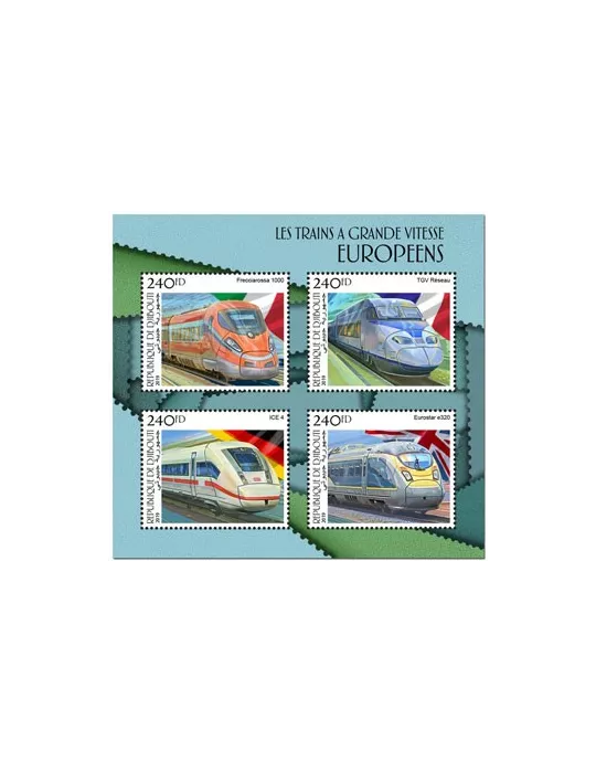 n° 2378/2381 - Timbre DJIBOUTI Poste