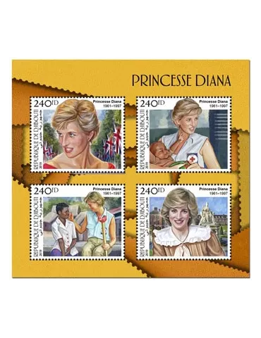 n° 2394/2397 - Timbre DJIBOUTI Poste