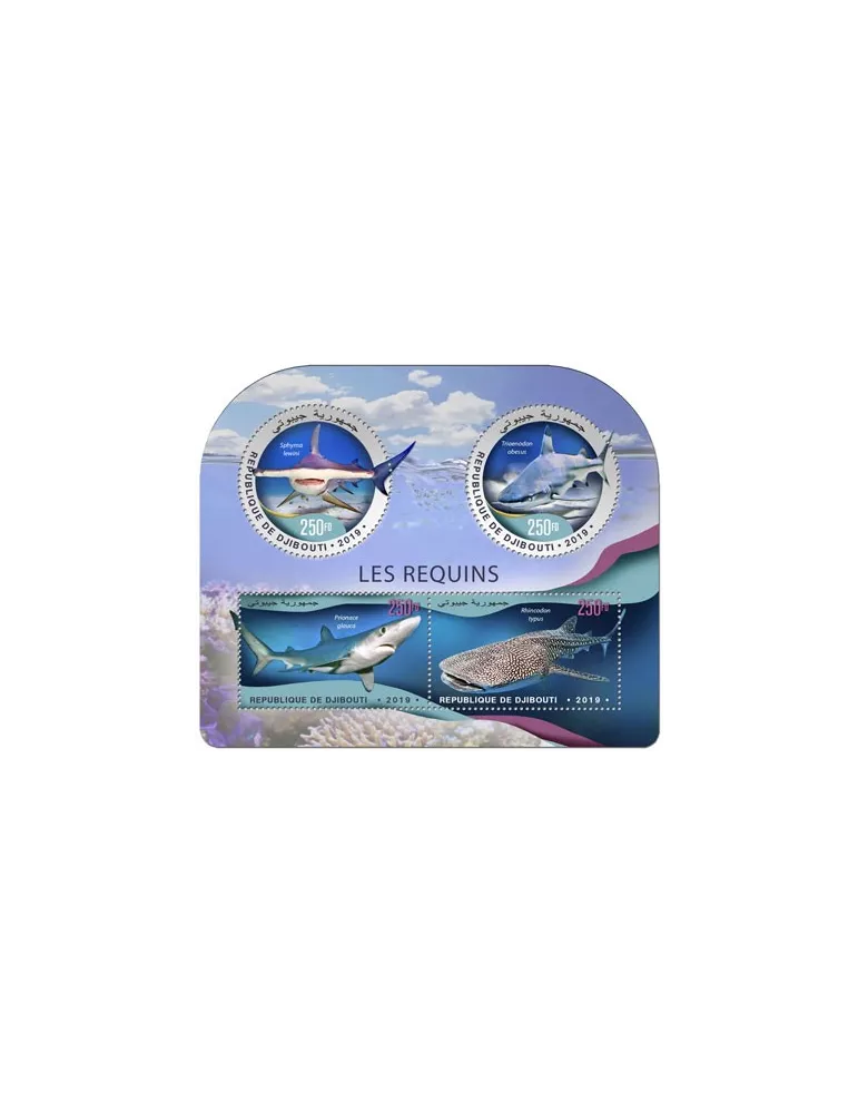 n° 2435/2438 - Timbre DJIBOUTI Poste