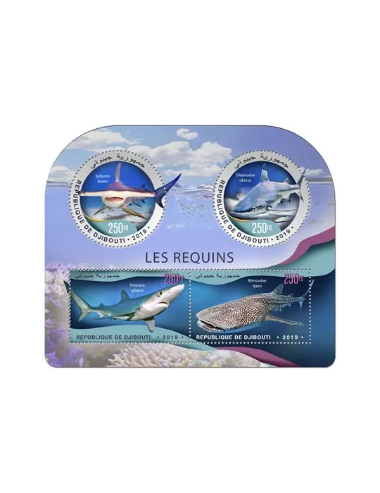 n° 2435/2438 - Timbre DJIBOUTI Poste