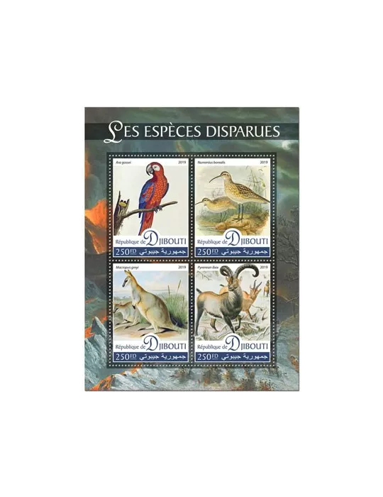 n° 2499/2502 - Timbre DJIBOUTI Poste