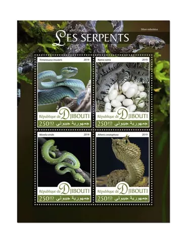 n° 2515/2518 - Timbre DJIBOUTI Poste