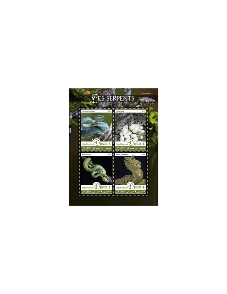 n° 2515/2518 - Timbre DJIBOUTI Poste