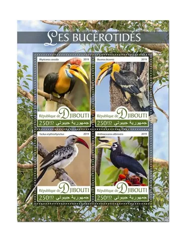 n° 2527/2530 - Timbre DJIBOUTI Poste