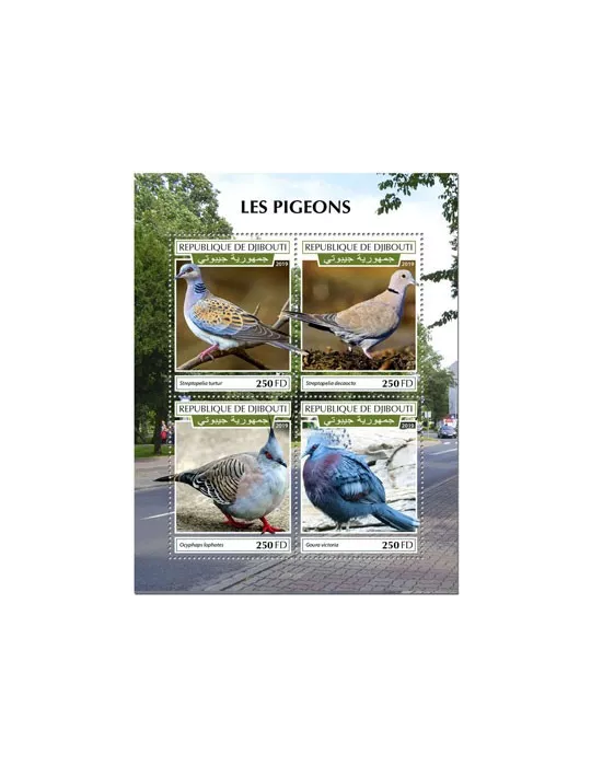 n° 2649/2652 - Timbre DJIBOUTI Poste