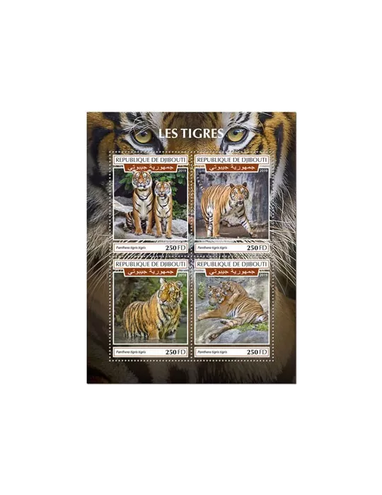 n° 2677/2680 - Timbre DJIBOUTI Poste