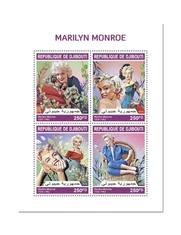 n° 2685/2688 - Timbre DJIBOUTI Poste