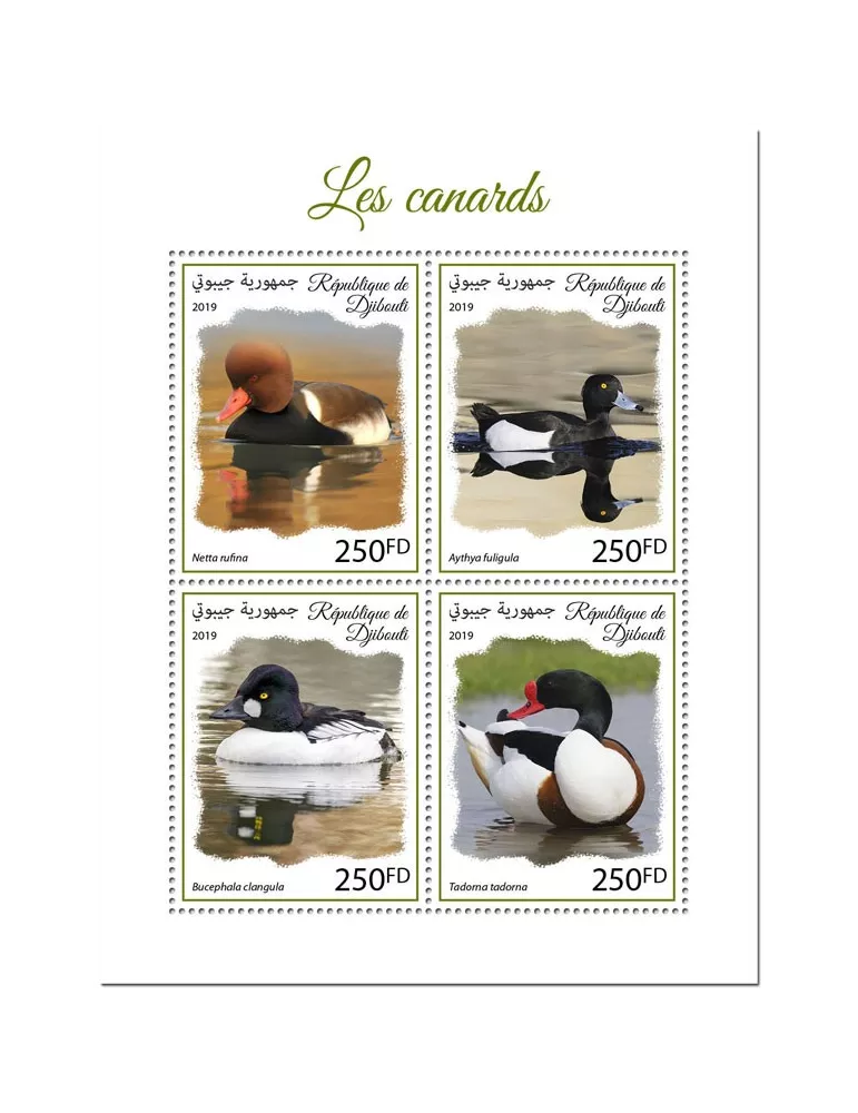 n° 2713/2716 - Timbre DJIBOUTI Poste