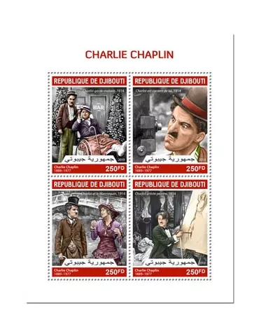 n° 2733/2736 - Timbre DJIBOUTI Poste