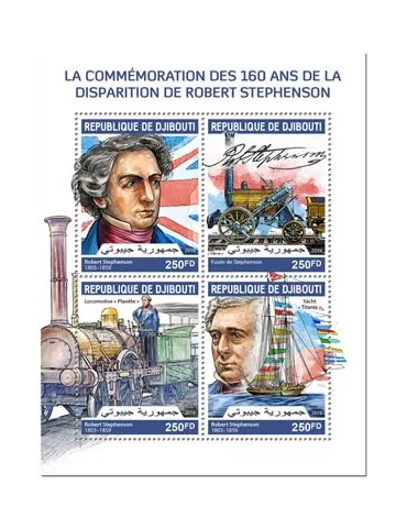 n° 2745/2748 - Timbre DJIBOUTI Poste