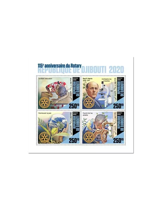 n° 2881/2884 - Timbre DJIBOUTI Poste