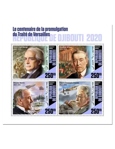 n° 2889/2892 - Timbre DJIBOUTI Poste