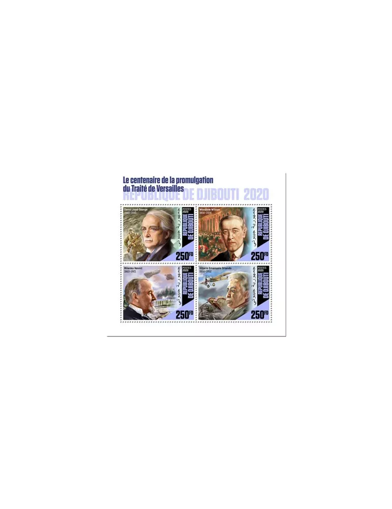 n° 2889/2892 - Timbre DJIBOUTI Poste