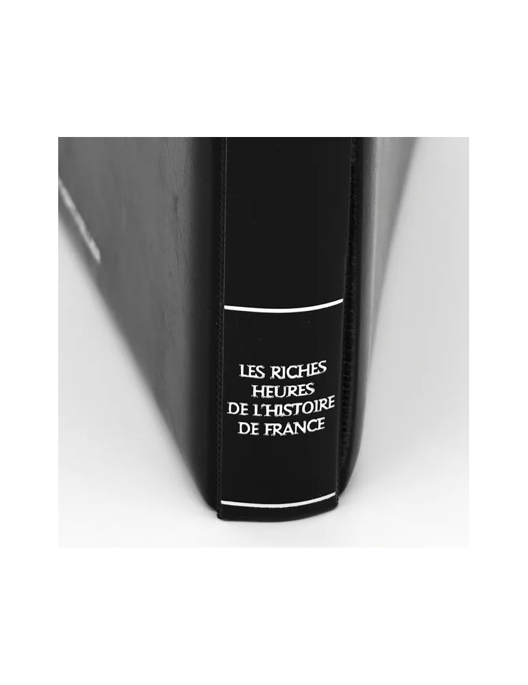 Album SUPRA LES RICHES HEURES DE L´HISTOIRE DE FRANCE : étui + reliure