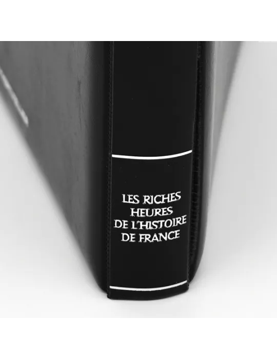 Album SUPRA LES RICHES HEURES DE L´HISTOIRE DE FRANCE : étui + reliure
