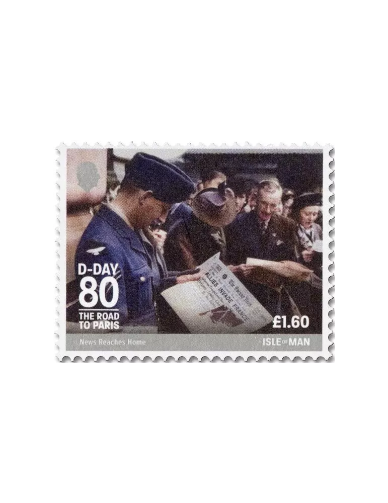 n° 3123/3127 et n° 3128/3132 - Timbre ILE DE MAN Poste