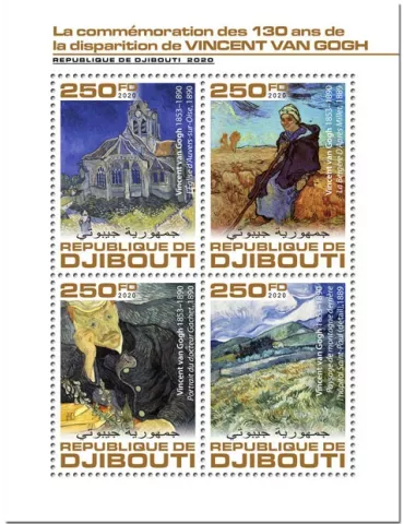 n° 2980/2983 - Timbre DJIBOUTI Poste