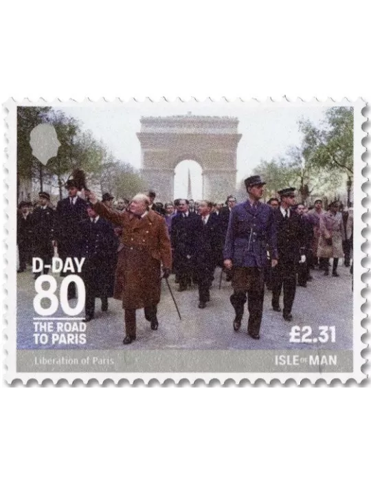 n° 3123/3127 et n° 3128/3132 - Timbre ILE DE MAN Poste