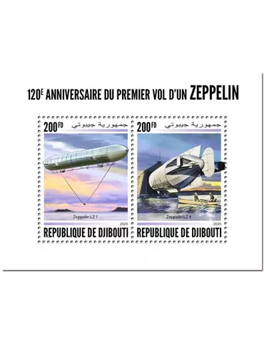 n° 3041/3042 - Timbre DJIBOUTI Poste