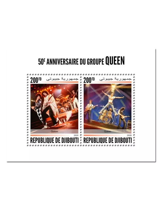 n° 3049/3050 - Timbre DJIBOUTI Poste