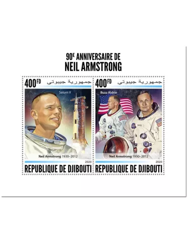 n° 3059/3060 - Timbre DJIBOUTI Poste