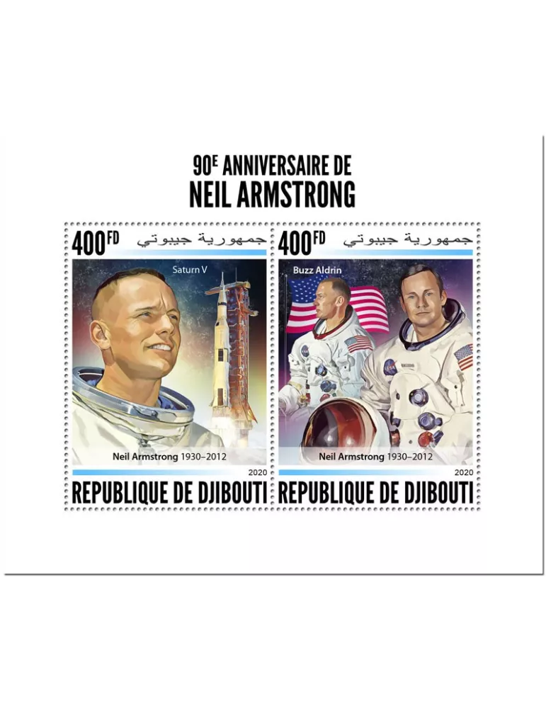 n° 3059/3060 - Timbre DJIBOUTI Poste