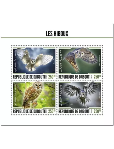 n° 3069/3072 - Timbre DJIBOUTI Poste