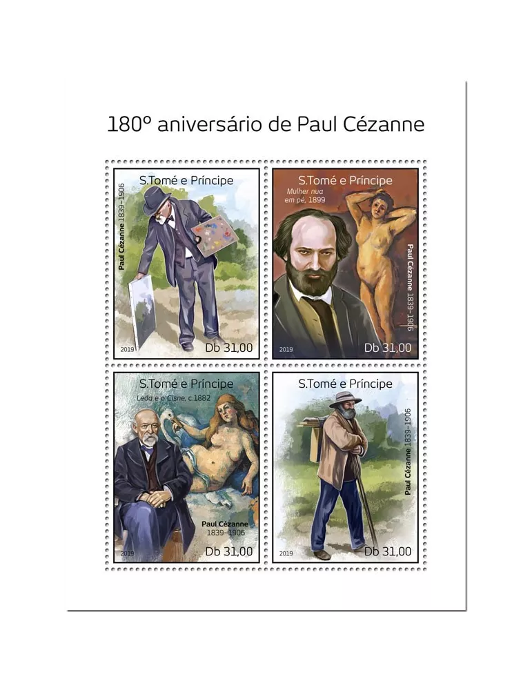 n° 6604/6607 - Timbre SAINT-THOMAS ET PRINCE Poste