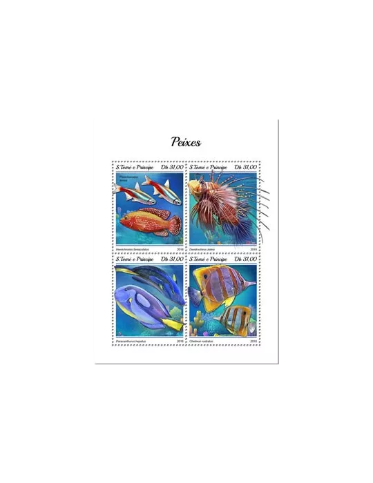 n° 6241/6244 - Timbre SAINT-THOMAS ET PRINCE Poste