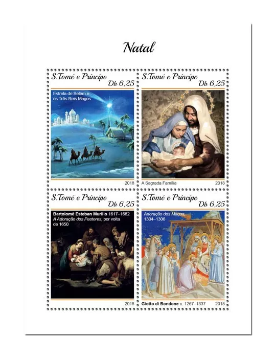 n° 6269/6272 - Timbre SAINT-THOMAS ET PRINCE Poste