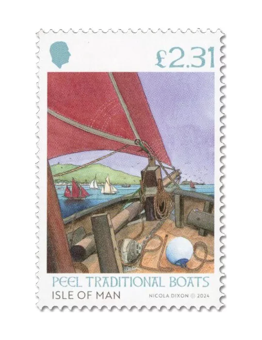 n° 3133/3138 - Timbre ILE DE MAN Poste