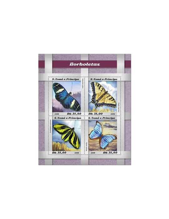 n° 6418/6421 - Timbre SAINT-THOMAS ET PRINCE Poste