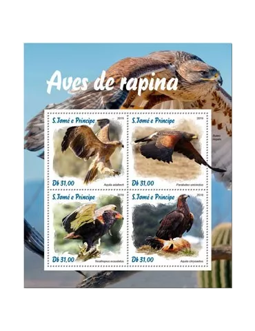 n° 6462/6465 - Timbre SAINT-THOMAS ET PRINCE Poste