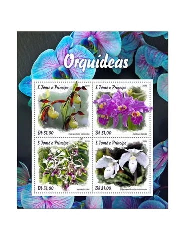 n° 6482/6485 - Timbre SAINT-THOMAS ET PRINCE Poste